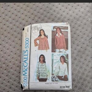McCall's Patterned Blouse Set